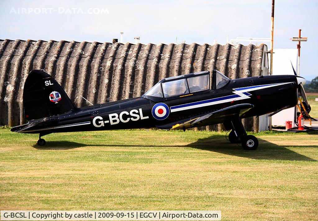 G-BCSL, 1951 De Havilland DHC-1 Chipmunk 22 C/N C1/0524, seen @ Sleap