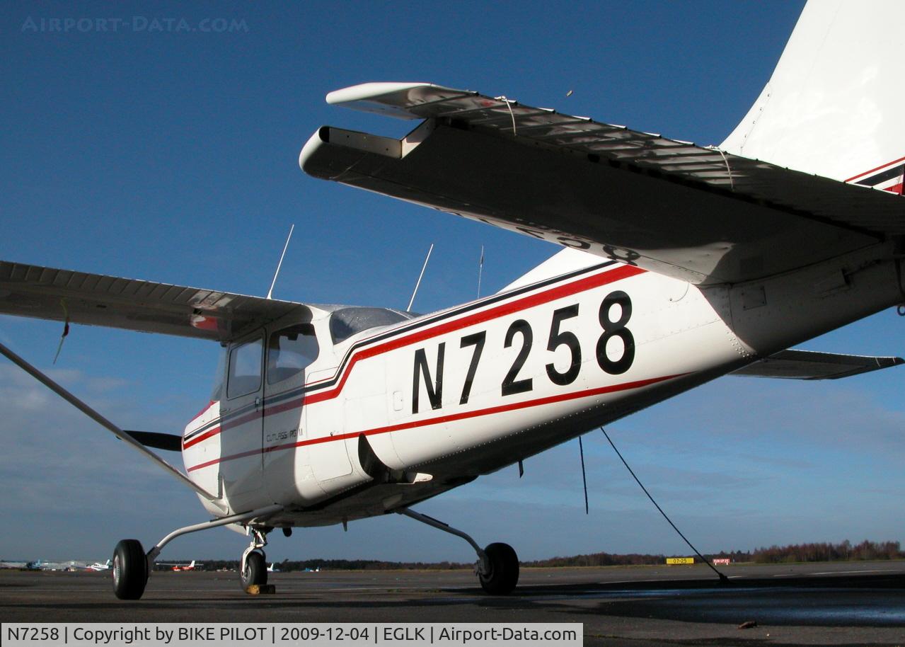 N7258, 1980 Cessna 172RG Cutlass RG C/N 172RG-0508, VISITING CESSNA 172RG