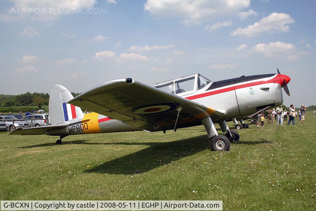 G-BCXN, 1952 De Havilland DHC-1 Chipmunk T.10 C/N C1/0692, seen @ Popham