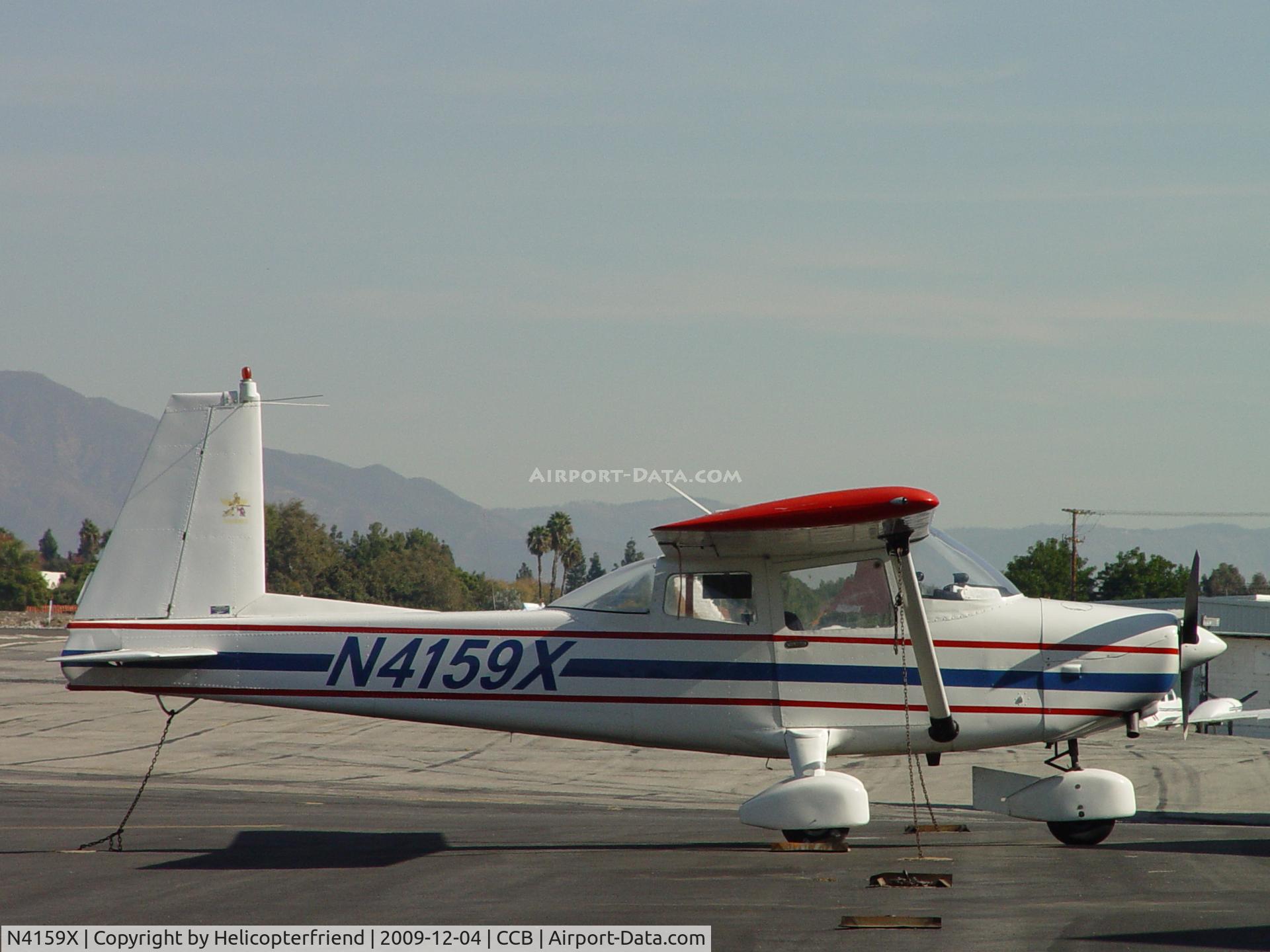 N4159X, 1969 Aero Commander 100 C/N 341, Parked at Cable transient parking