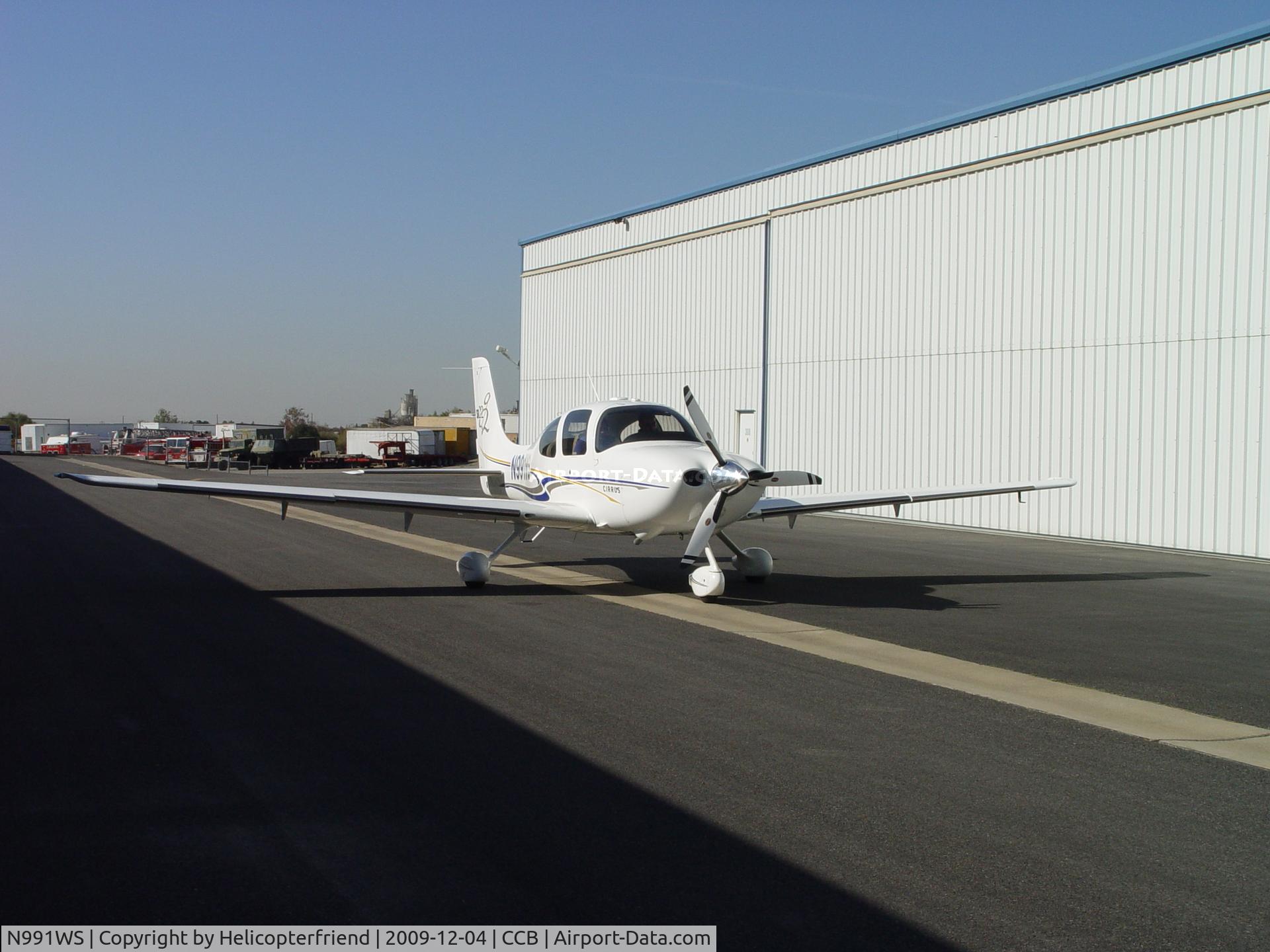 N991WS, 2004 Cirrus SR22 C/N 1188, Preparing to start up and taxi to runway 24