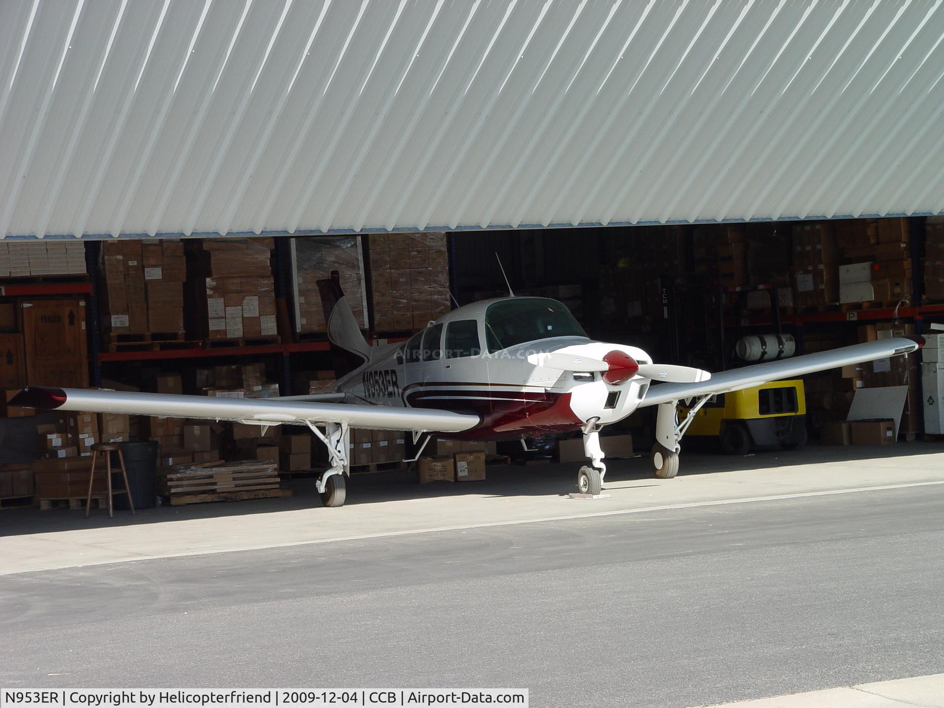 N953ER, 1978 Beech C24R C/N MC-577, Parked out of the sun