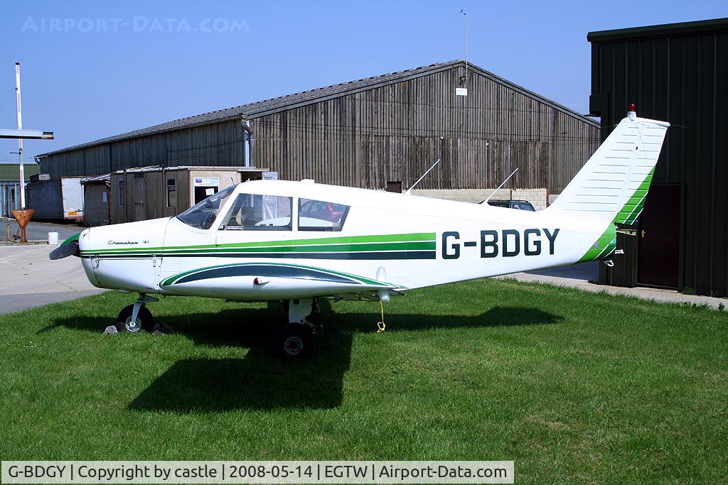 G-BDGY, 1967 Piper PA-28-140 Cherokee C/N 28-23613, seen @ Oaksey Park