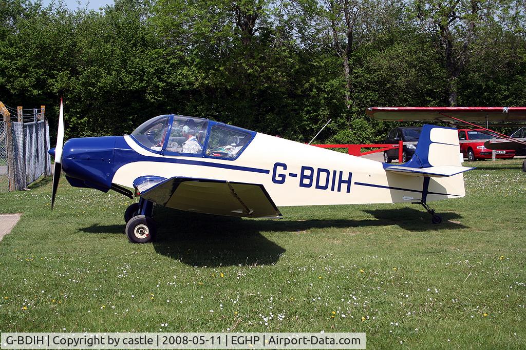 G-BDIH, 1958 SAN Jodel D-117 Grand Tourisme C/N 812, seen @ Popham