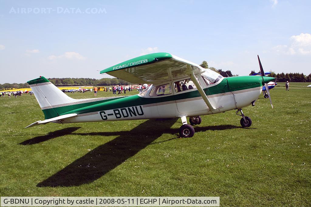 G-BDNU, 1976 Reims F172M Skyhawk Skyhawk C/N 1405, seen @ Popham