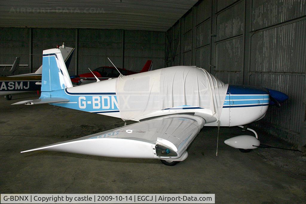 G-BDNX, 1975 Grumman American AA-1B Trainer C/N AA1B-0590, seen @ Sherburn in Elmet
