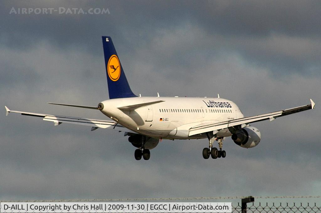 D-AILL, 1997 Airbus A319-114 C/N 689, Lufthansa