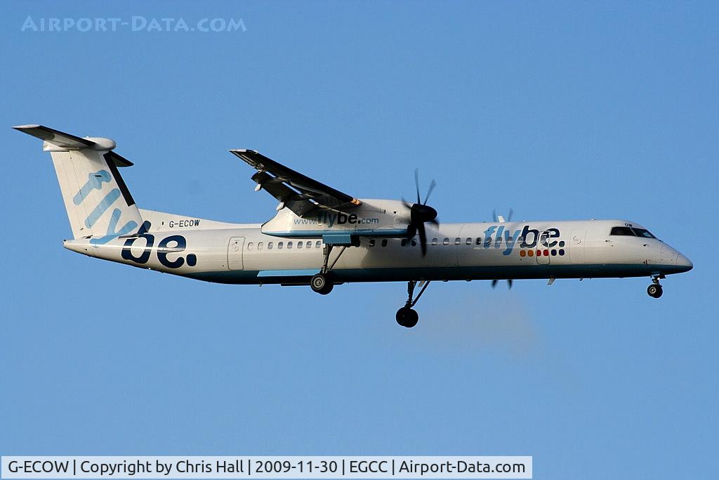 G-ECOW, 2000 De Havilland Canada DHC-8-402Q Dash 8 C/N 4021, flybe