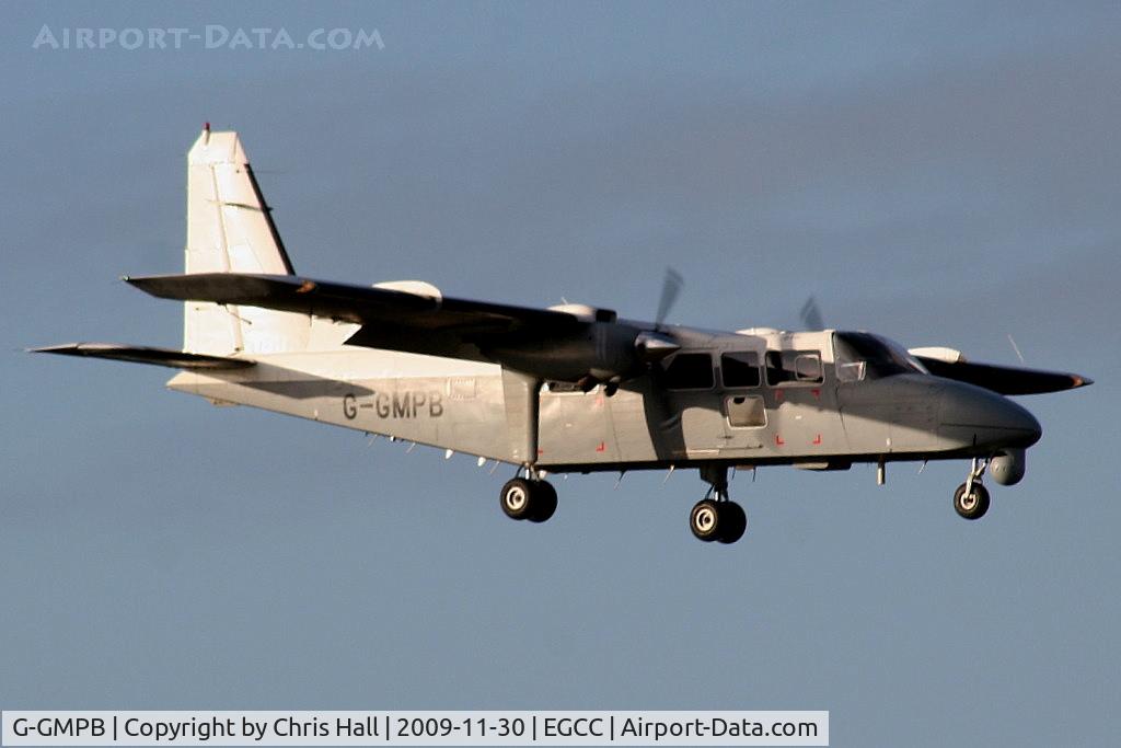 G-GMPB, 2002 Pilatus Britten-Norman BN-2T-4S Defender 4000 C/N 4011, Greater Manchester Police