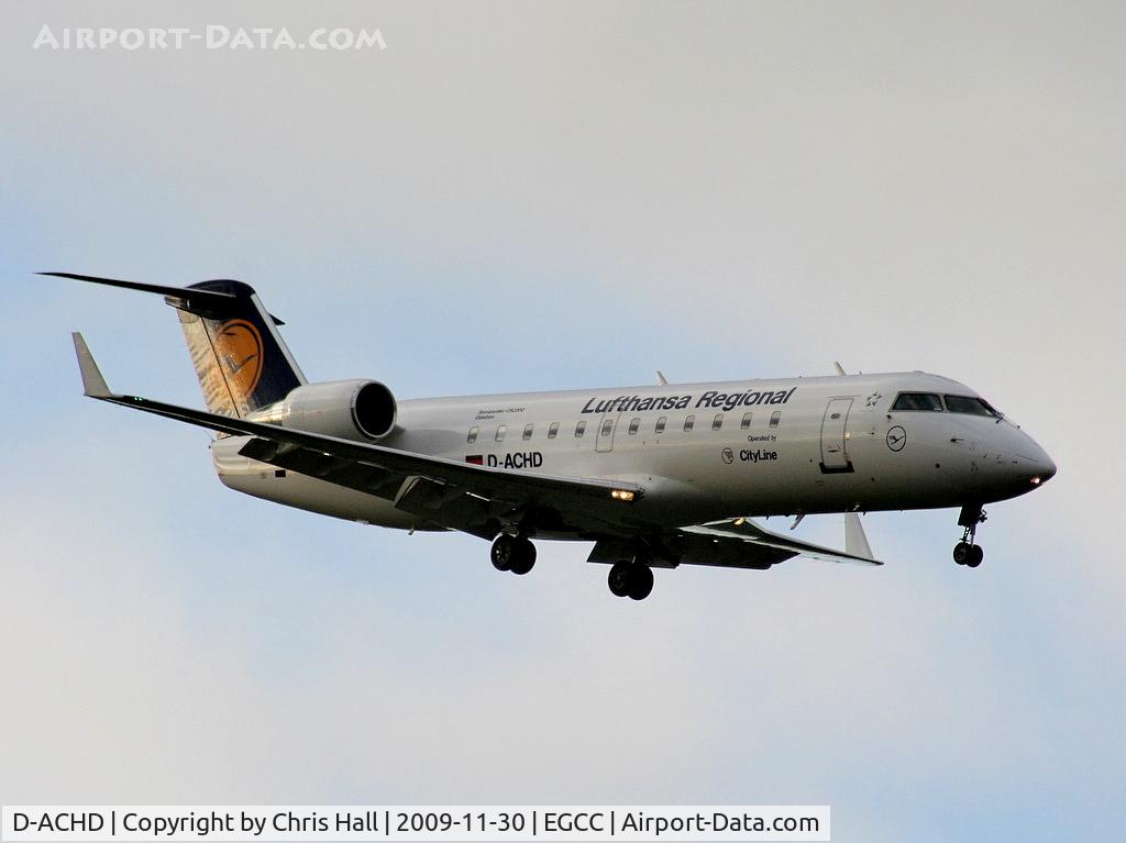 D-ACHD, 2000 Canadair CRJ-200LR (CL-600-2B19) C/N 7403, Lufthansa Regional operated by CityLine