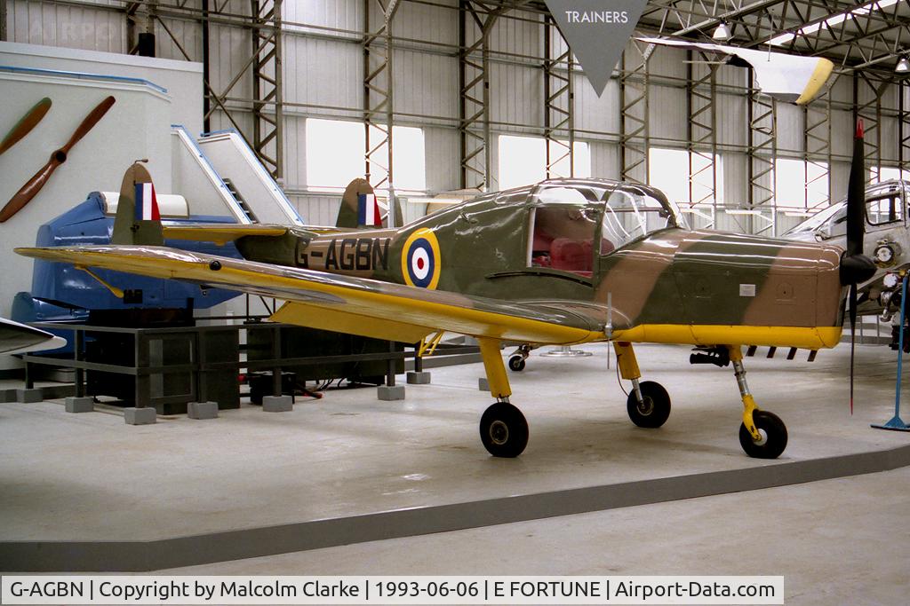 G-AGBN, 1941 General Aircraft GAL-42 Cygnet II C/N GAL/42/111, General Aircraft GAL-42 Cygnet 2 at The Museum of Flight, East Fortune, UK in 1993.