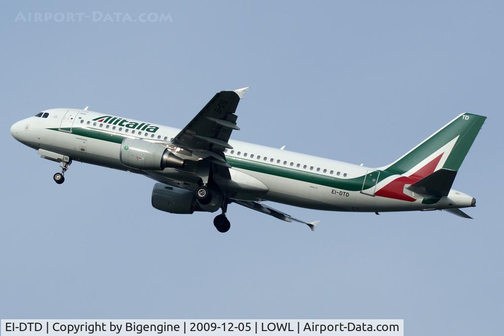 EI-DTD, 2009 Airbus A320-216 C/N 3846, Alitalia