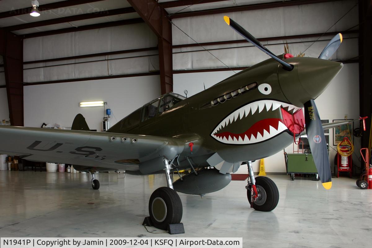 N1941P, 1941 Curtiss P-40E C/N 1025, A well-kept piece of history.  To the guys at Fighter Factory: keep up the good work!