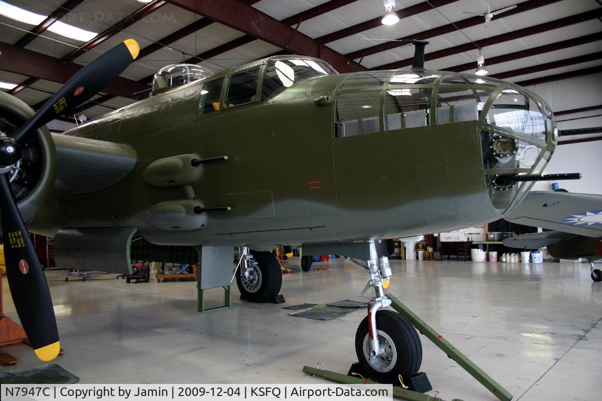 N7947C, 1944 North American B-25J Mitchell Mitchell C/N Not found 44-30129/N7947C, The more docile side of 