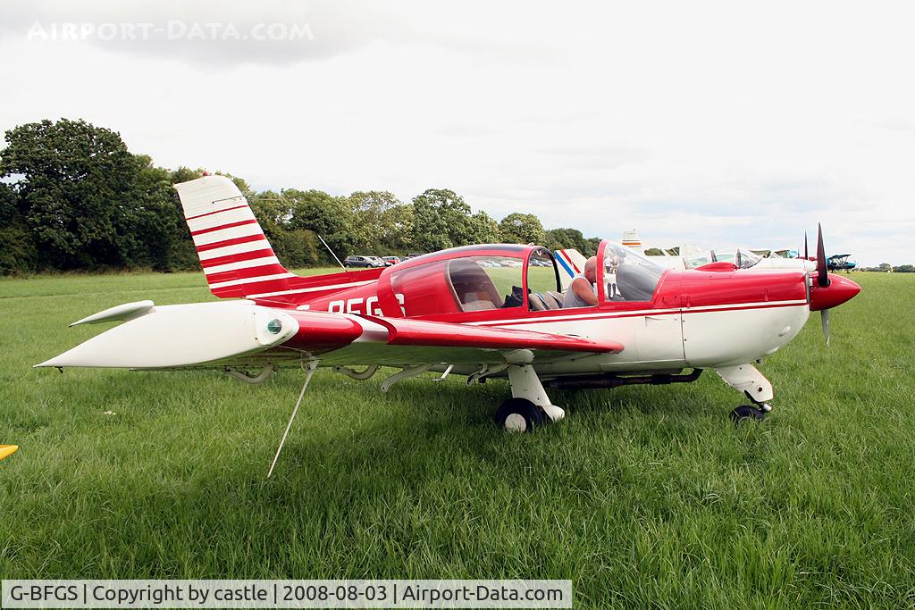 G-BFGS, 1975 Socata MS-893E Rallye 180GT Gaillard C/N 12571, seen @ Stoke Golding