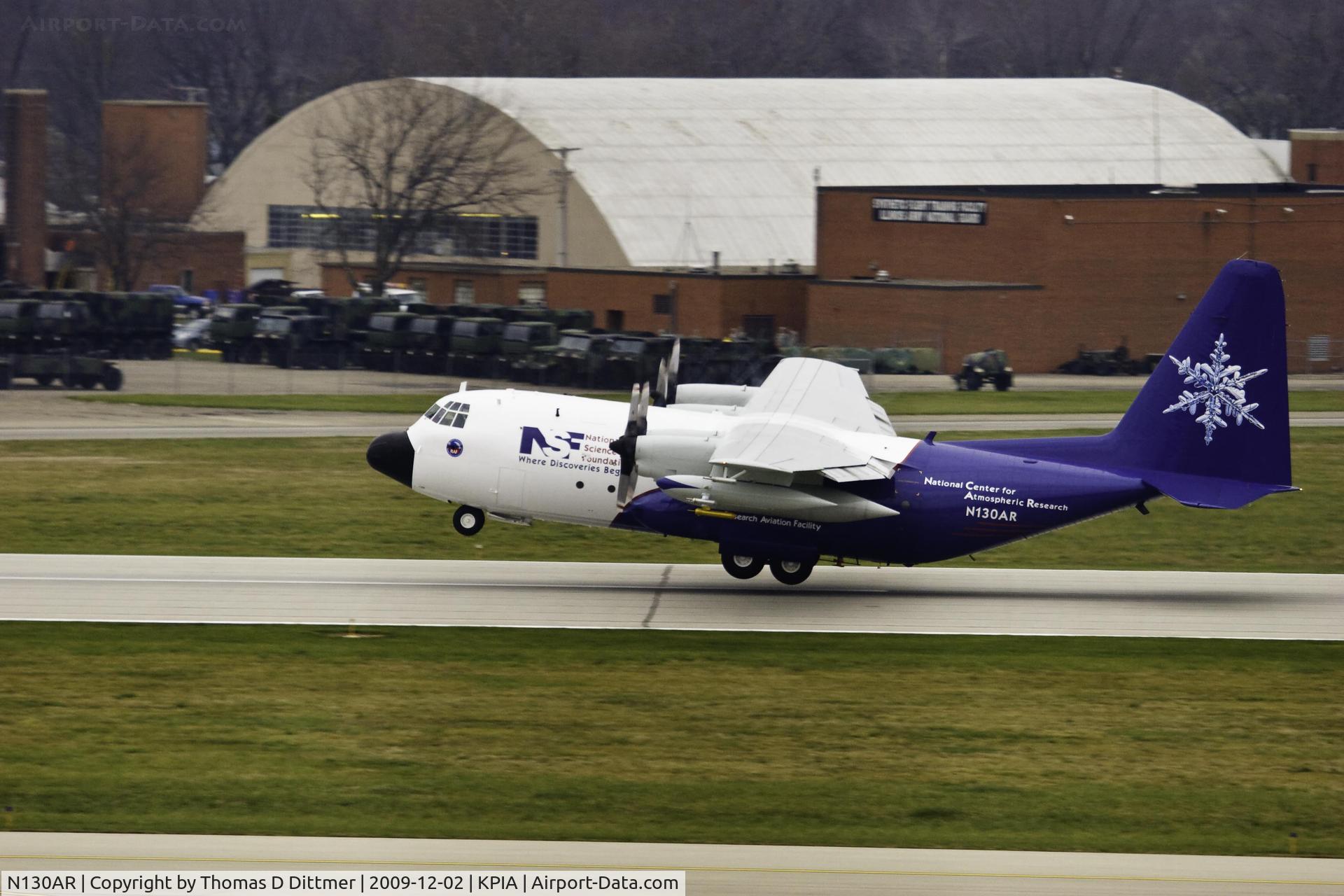 N130AR, 1984 Lockheed EC-130Q Hercules C/N 382-4984, N130AR rotating into the air