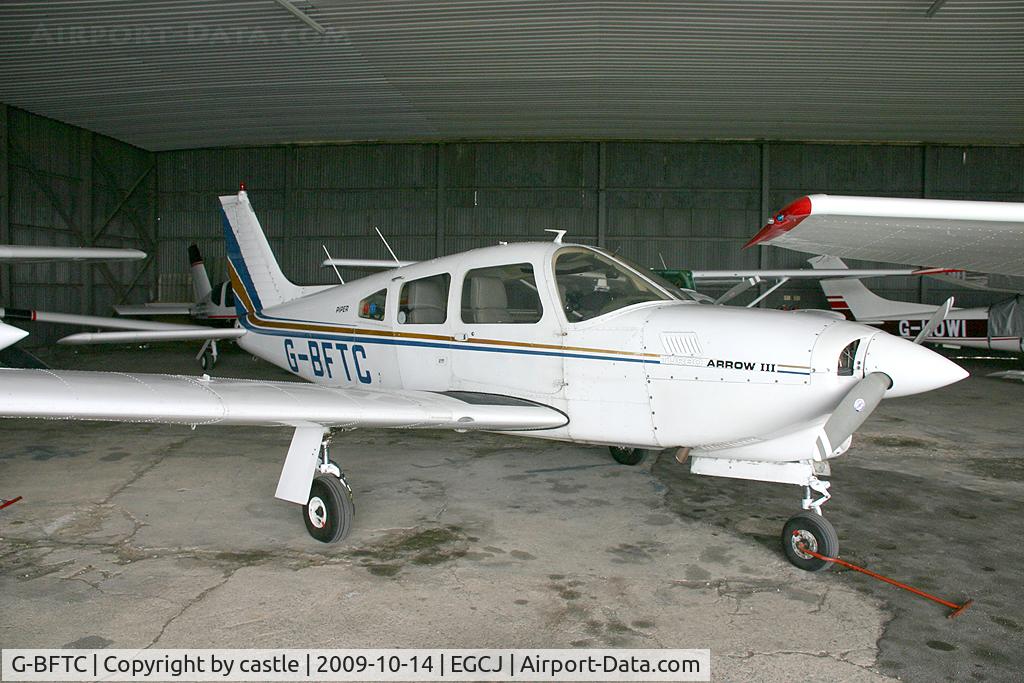 G-BFTC, 1978 Piper PA-28R-201T Cherokee Arrow III C/N 28R-7803197, seen @ Sherburn in Elmet