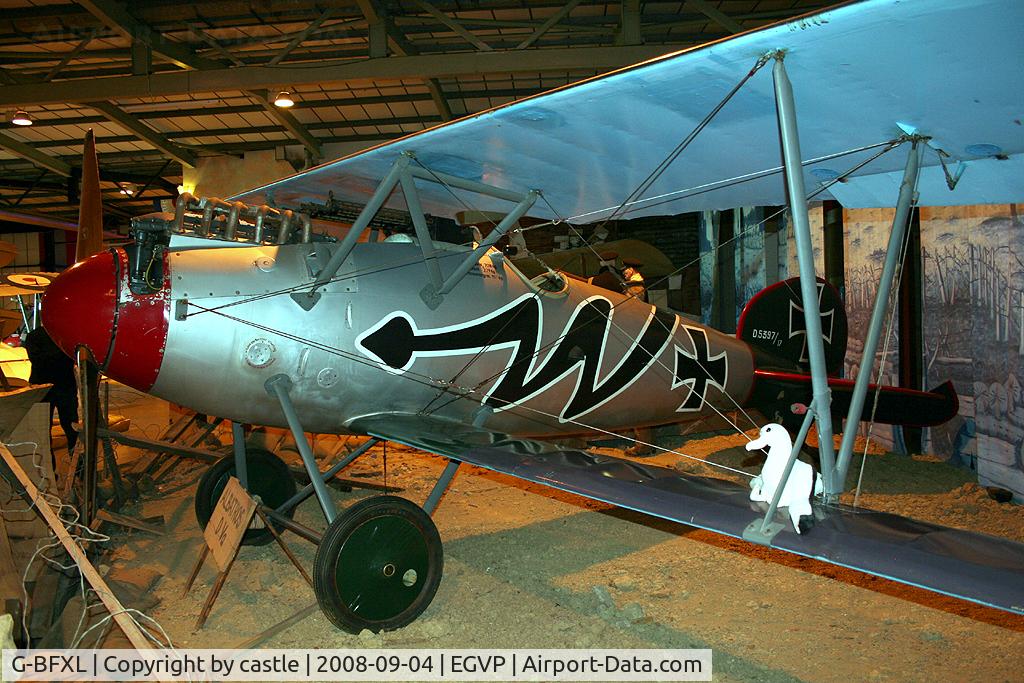 G-BFXL, Albatros D-Va Replica C/N 0034, seen @ Middle Wallop