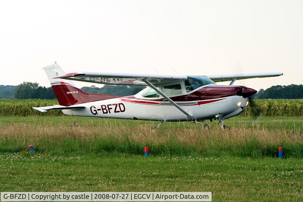 G-BFZD, 1978 Reims Cessna FR182 Skylane RG C/N 0010, seen @ Sleap