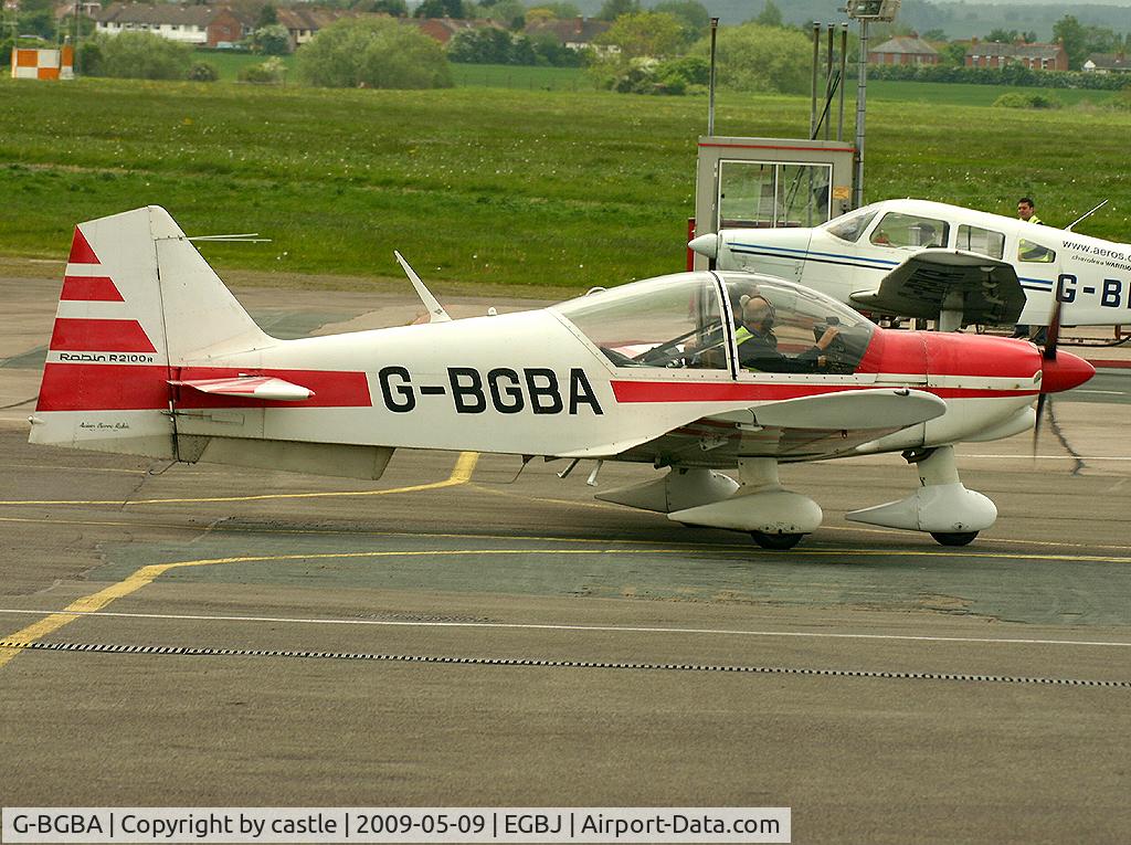 G-BGBA, 1978 Robin R-2100A C/N 133, seen @ Gloucestershire