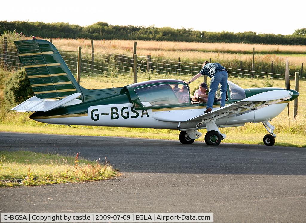 G-BGSA, 1977 Socata MS-892E Rallye 150GT C/N 12838, seen @ Bodmin