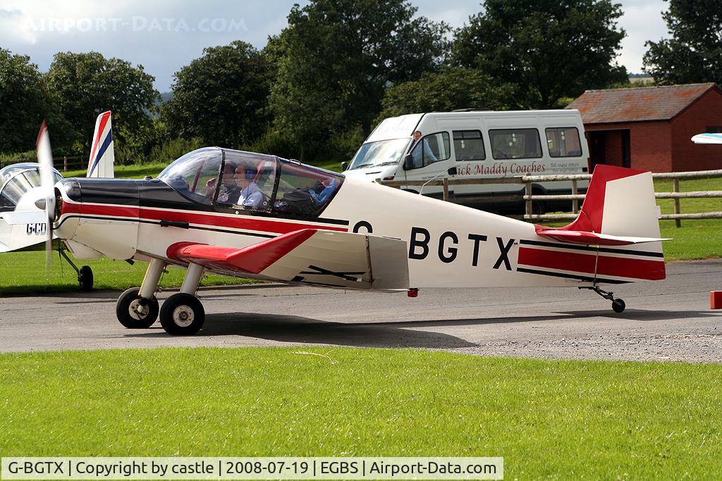 G-BGTX, 1957 SAN Jodel D-117 C/N 698, seen @ Shobdon