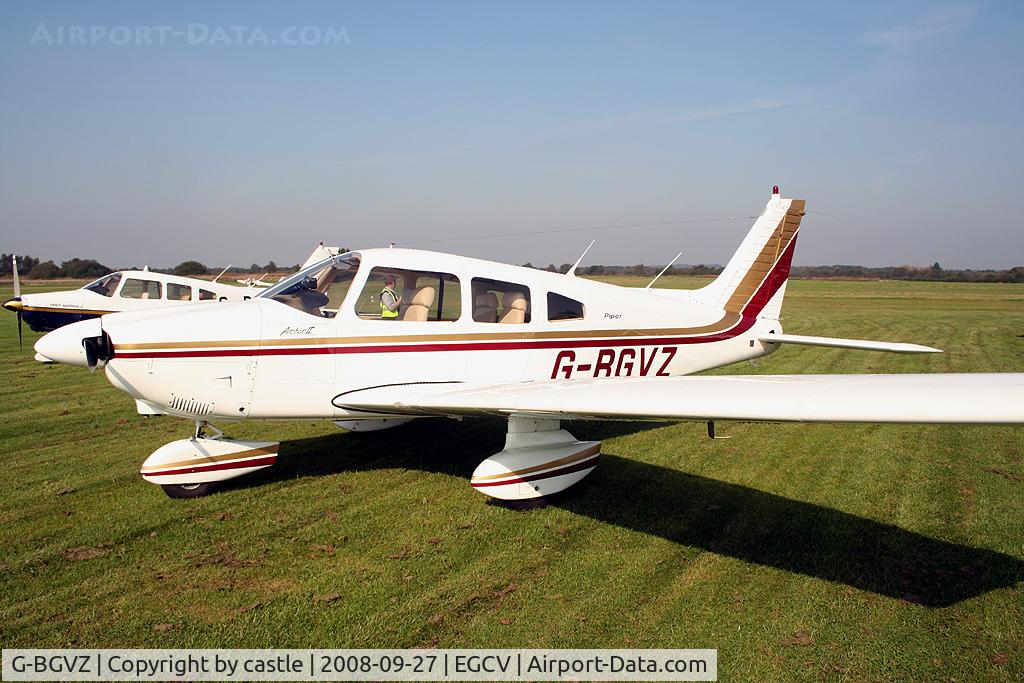 G-BGVZ, 1979 Piper PA-28-181 Cherokee Archer II C/N 28-7990528, seen @ Sleap