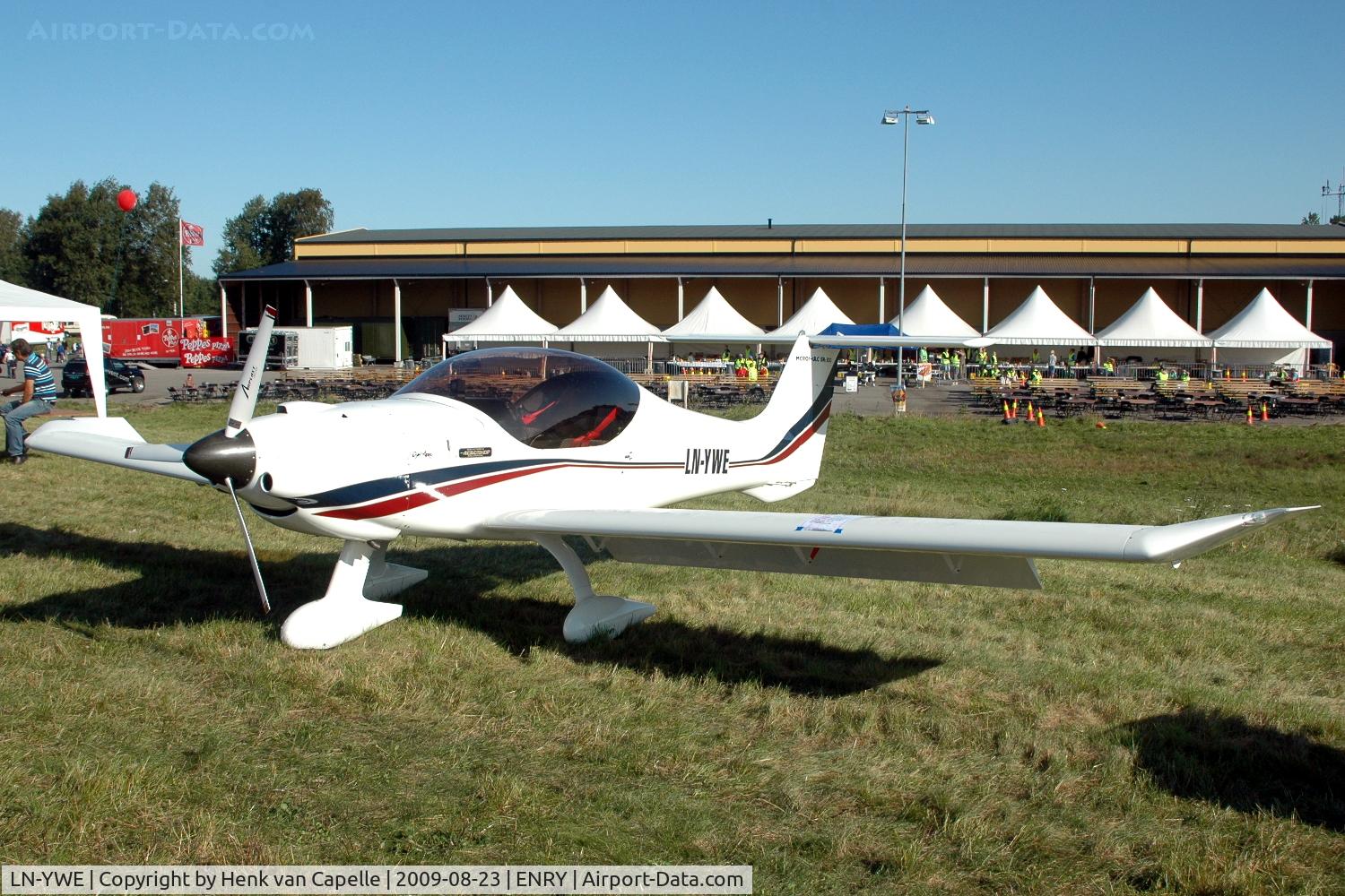 LN-YWE, Dyn'Aero MCR-01ULC C/N 300, MCR-01 ultralight at Rygge air force base in norway.