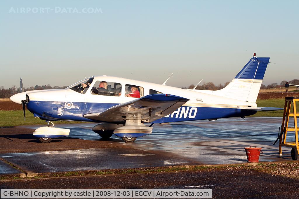 G-BHNO, 1980 Piper PA-28-181 Cherokee Archer II C/N 28-8090211, seen @ Sleap