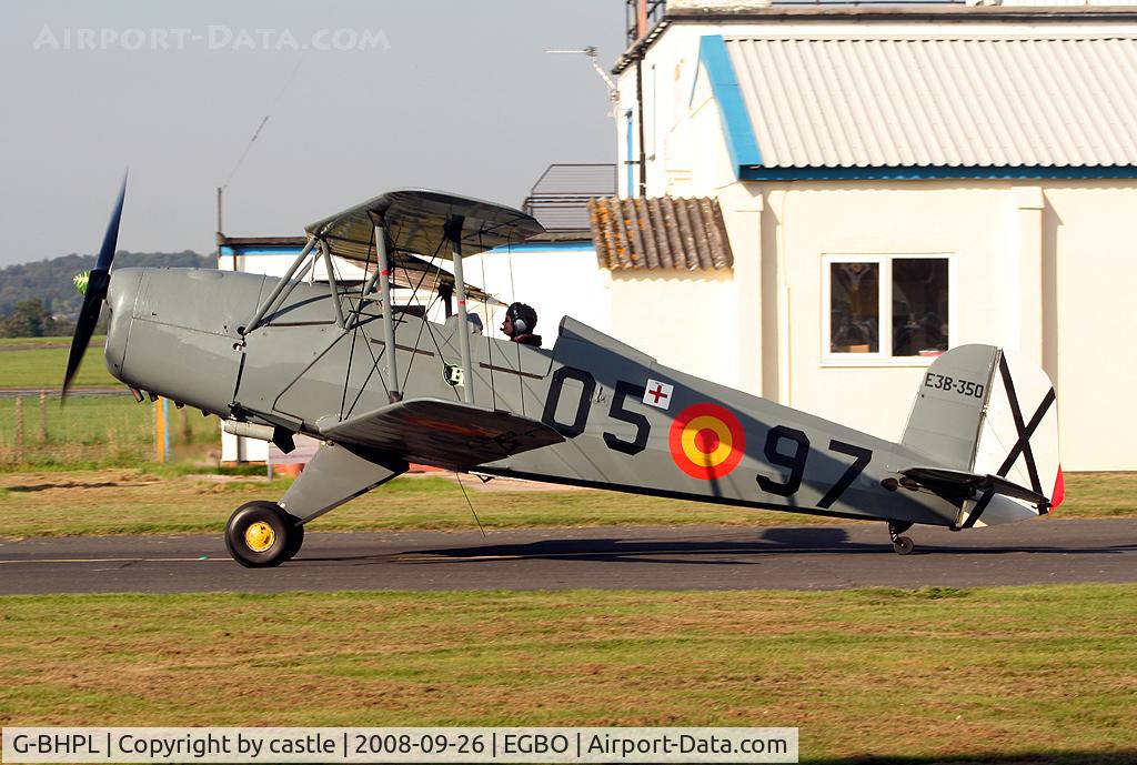 G-BHPL, 1951 CASA 1-131E Jungmann C/N 1058, seen @ Wolverhampton