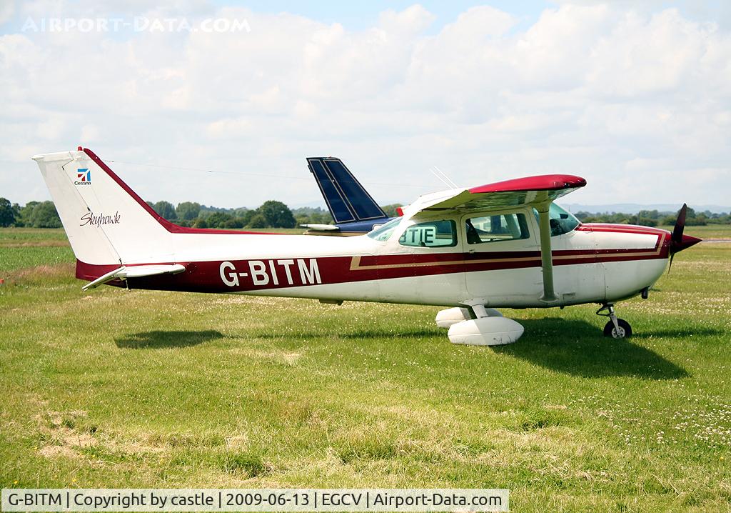 G-BITM, 1981 Reims F172P Skyhawk C/N F17202046, seen @ Sleap