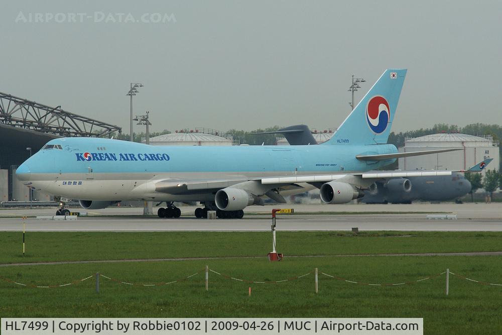 HL7499, 2004 Boeing 747-4B5F/SCD C/N 33517, one of the last flights of KE Cargo at MUC