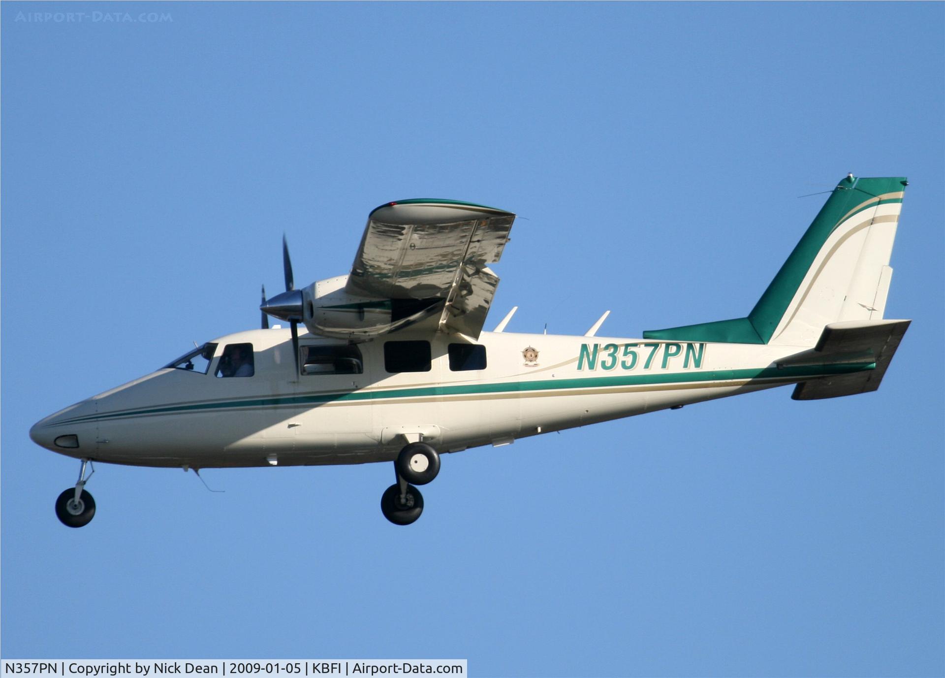 N357PN, 1985 Partenavia P-68C-TC C/N 357-38/TC, KBFI