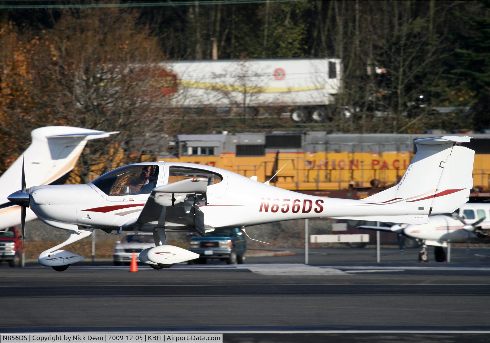 N856DS, 2007 Diamond DA-40 Diamond Star C/N 40.756, KBFI