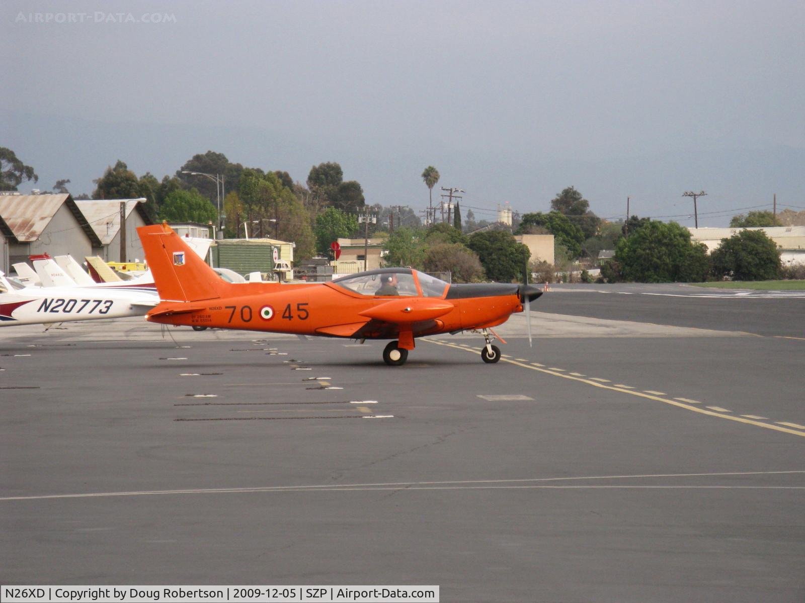 N26XD, 1987 SIAI-Marchetti F-260C C/N 40-016, 1987 SIAI Marchetti F.260C, Lycoming O-540-D4A5 260 Hp