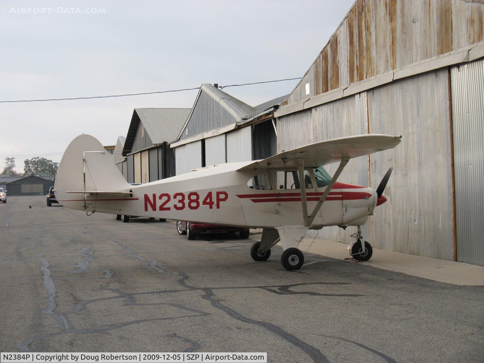 N2384P, 1955 Piper PA-22-150 Tri-Pacer C/N 22-2775, 1955 Piper PA-22-150 TRI-PACER, Lycoming O-320 150 Hp