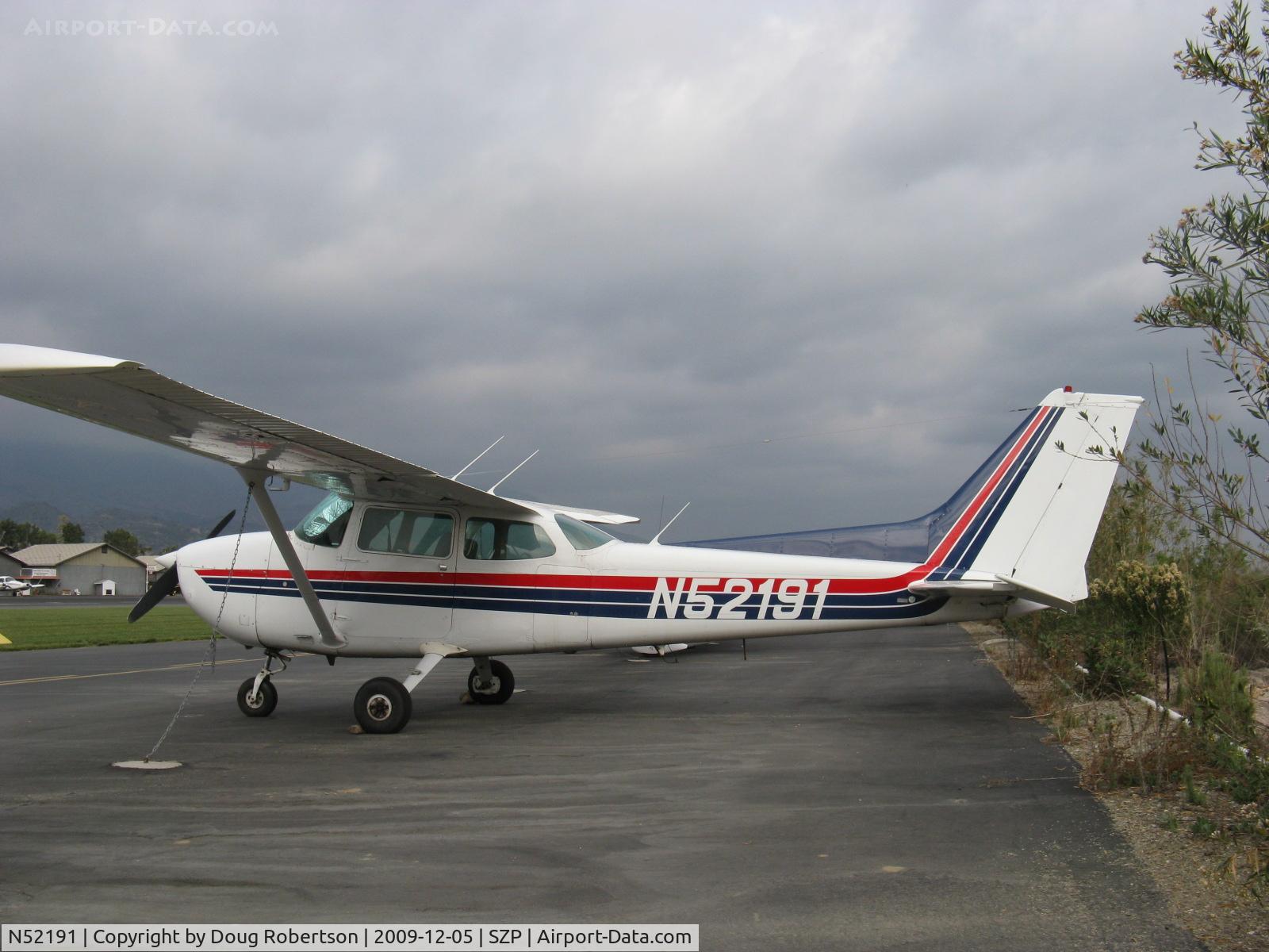 N52191, 1980 Cessna 172P C/N 17274431, 1980 Cessna 172P, Lycoming O-320-D2J 160 Hp
