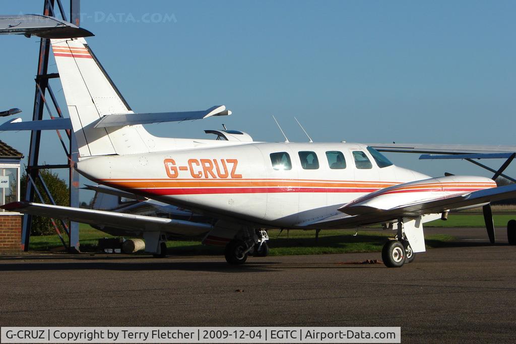 G-CRUZ, 1982 Cessna T303 Crusader C/N T303-00004, Cessna T303 at Cranfield