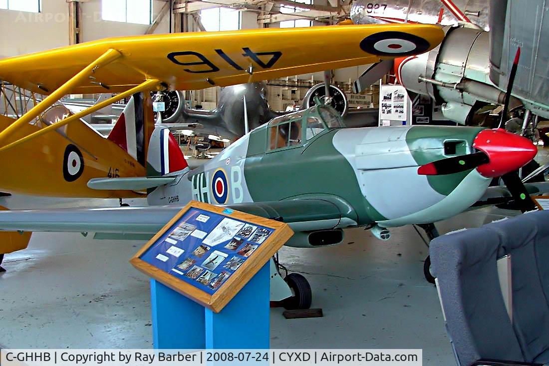 C-GHHB, 1984 Sindlinger HH-1 Hawker Hurricane 5/8 Scale C/N LCHH 77,  Also wears code HH-B.