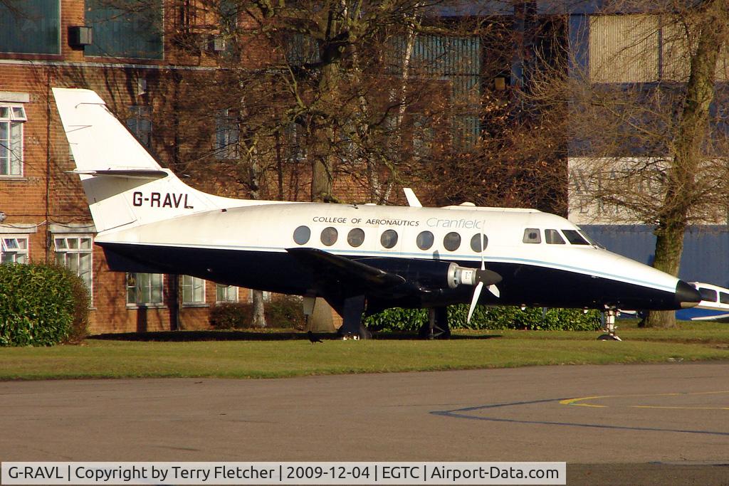 G-RAVL, 1969 Handley Page HP-137 Jetstream 200 C/N 208, Withdrawn Handley Page Jetstream at Cranfield College