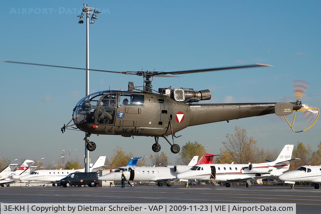 3E-KH, Aérospatiale SA-316B Alouette III C/N 1544, Austrian Air Force Alouette