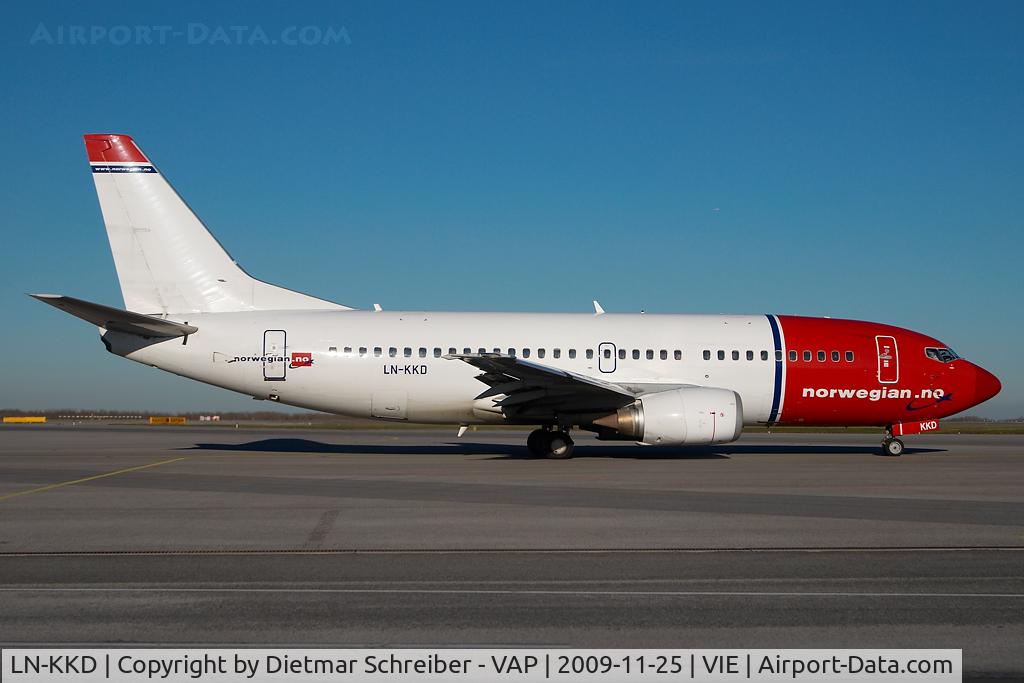 LN-KKD, 1999 Boeing 737-33V C/N 29339, Norwegian Boeing 737-300