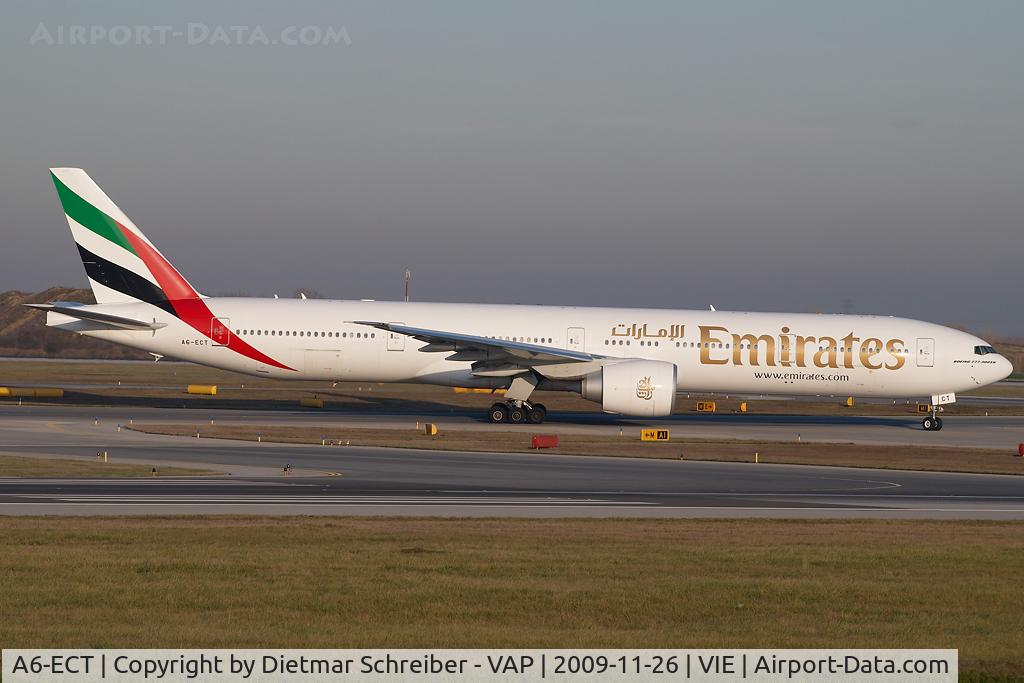 A6-ECT, 2009 Boeing 777-31H/ER C/N 35591, Emirates Boeing 777-300