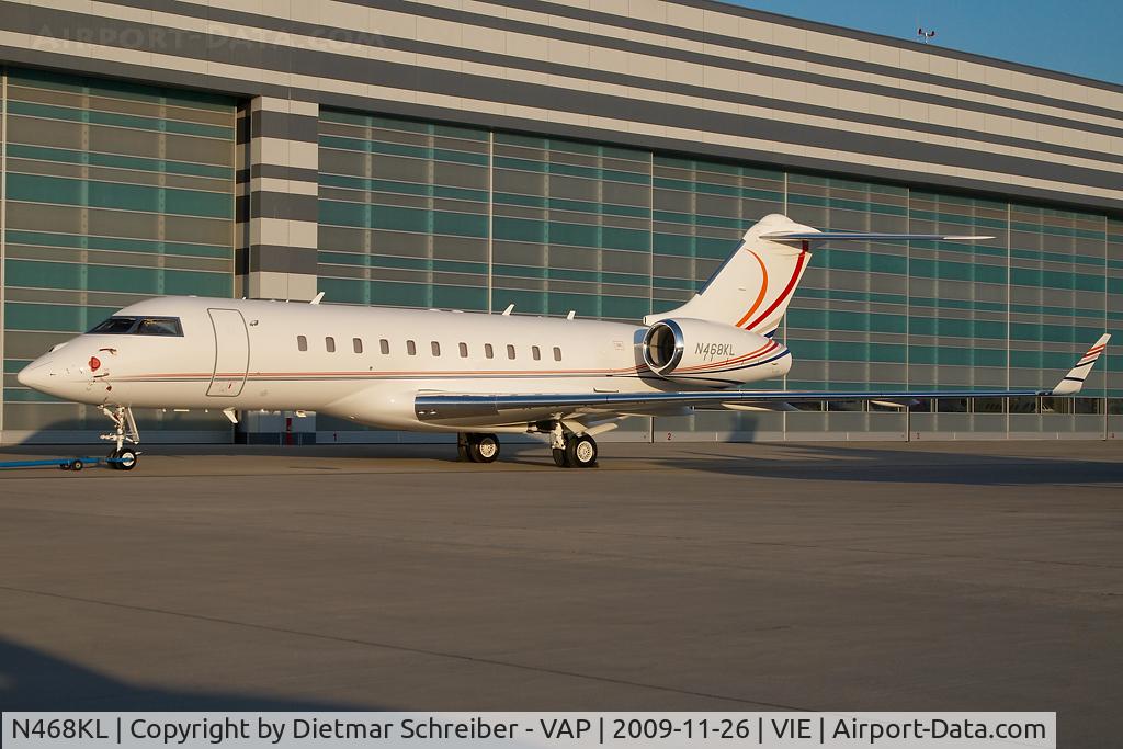 N468KL, 2008 Bombardier BD-700-1A11 Global 5000 C/N 9279, Globalexpress