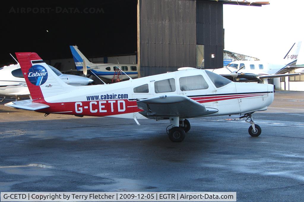 G-CETD, 2002 Piper PA-28-161 Cherokee Warrior III C/N 2842152, Cabair Piper at Elstree