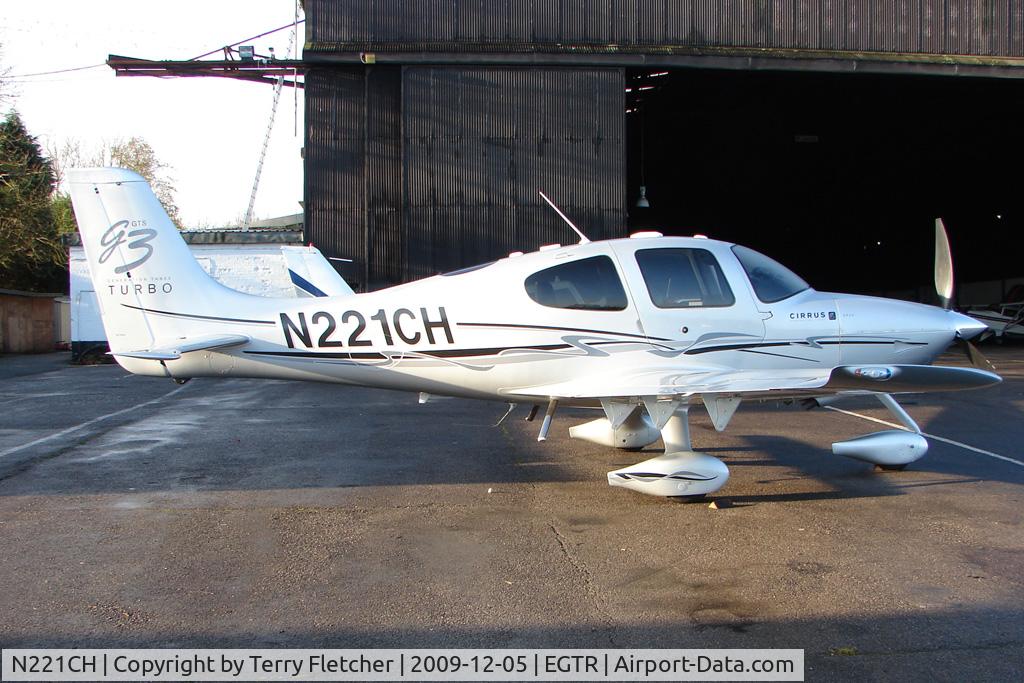 N221CH, 2007 Cirrus SR22 G3 GTS Turbo C/N 2672, Cirrus SR22 at Elstree