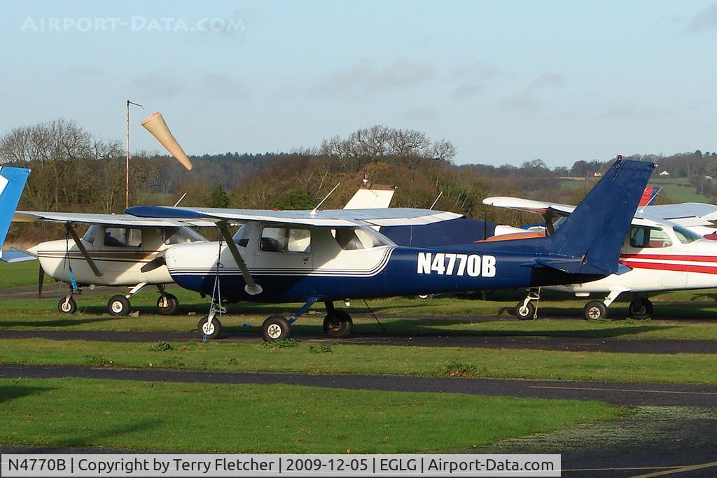 N4770B, 1979 Cessna 152 C/N 15283626, Cessna 152 at Panshanger
