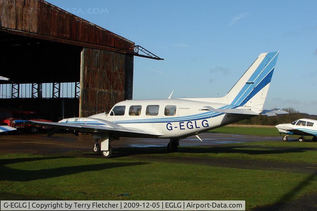 G-EGLG, 1978 Piper PA-31-310 Navajo Navajo C/N 31-7812103, Piper PA-31 , sporting the home Airport Code - EGLG as its registration