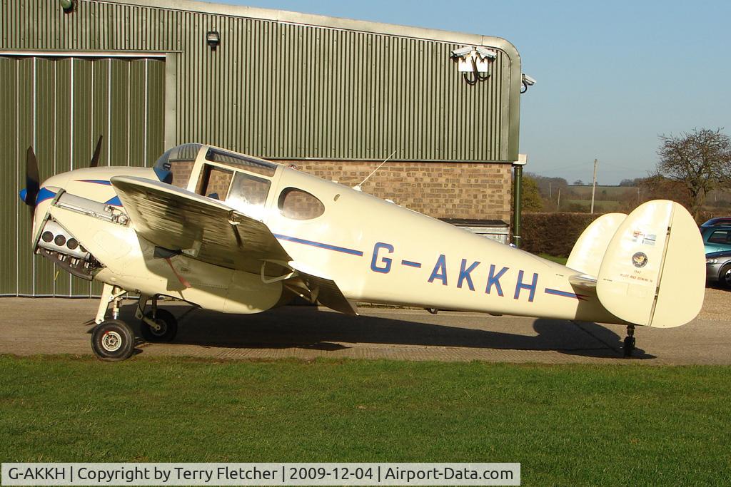 G-AKKH, 1947 Miles M65 Gemini 1A C/N 6479, 1947 Miles M61 Gemini at Meppershall