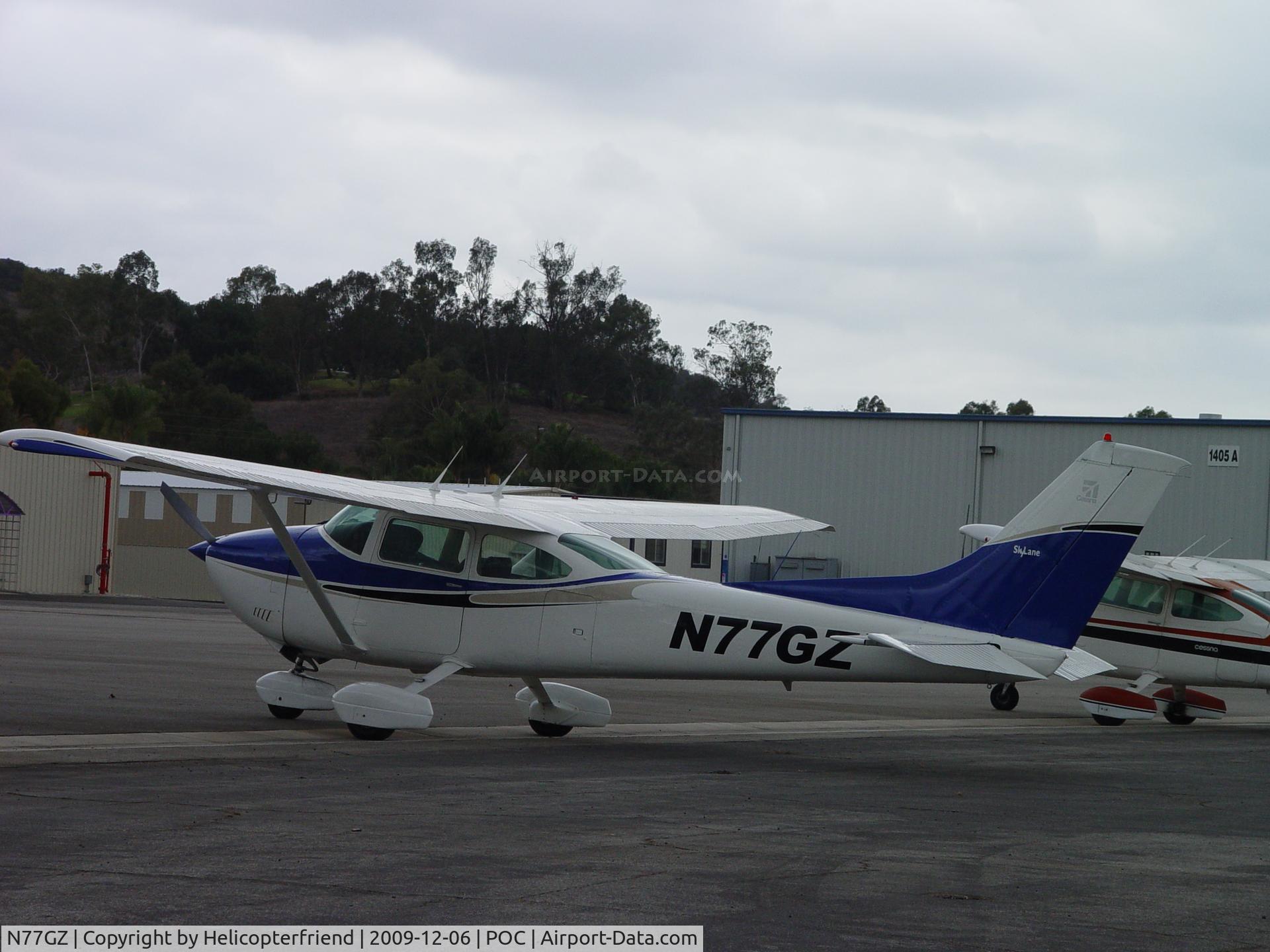 N77GZ, 1977 Cessna 182Q Skylane C/N 18265460, Parked at Howard Aviation